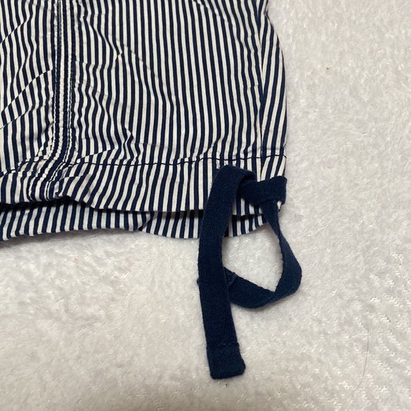 St.John’s Bay Size 16 Striped Shorts Navy & White - Picture 2 of 10
